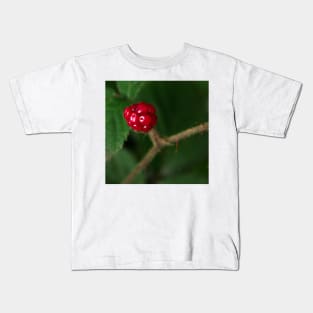 Luscious red berry on a summer afternoon Kids T-Shirt